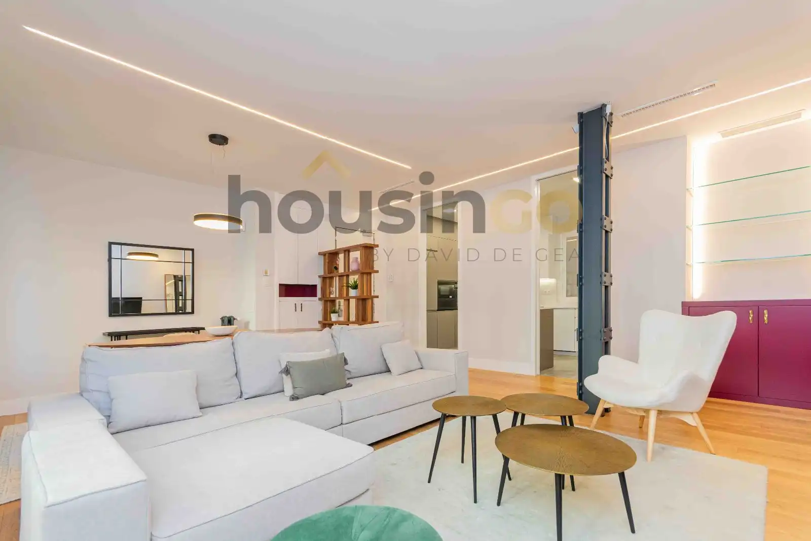 Sala de estar de Piso en venta en Madrid con Aire acondicionado, Calefacción y Parquet