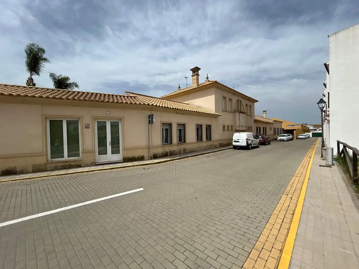 Vista exterior de Casa o xalet en venda en Villanueva de los Castillejos amb Aire condicionat, Calefacció i Jardí privat