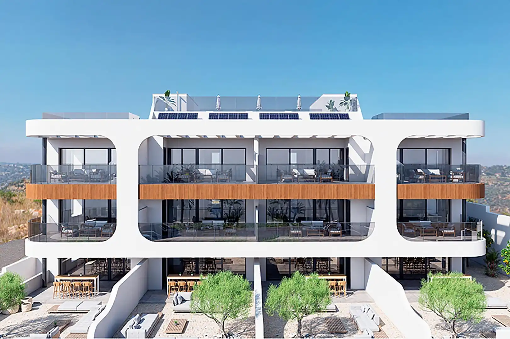 Appartement compact avec piscine à vendre à Benijófar