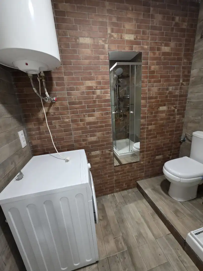 Bathroom of Flat for rent in Ferrol  with Air Conditioner, Heating and Furnished