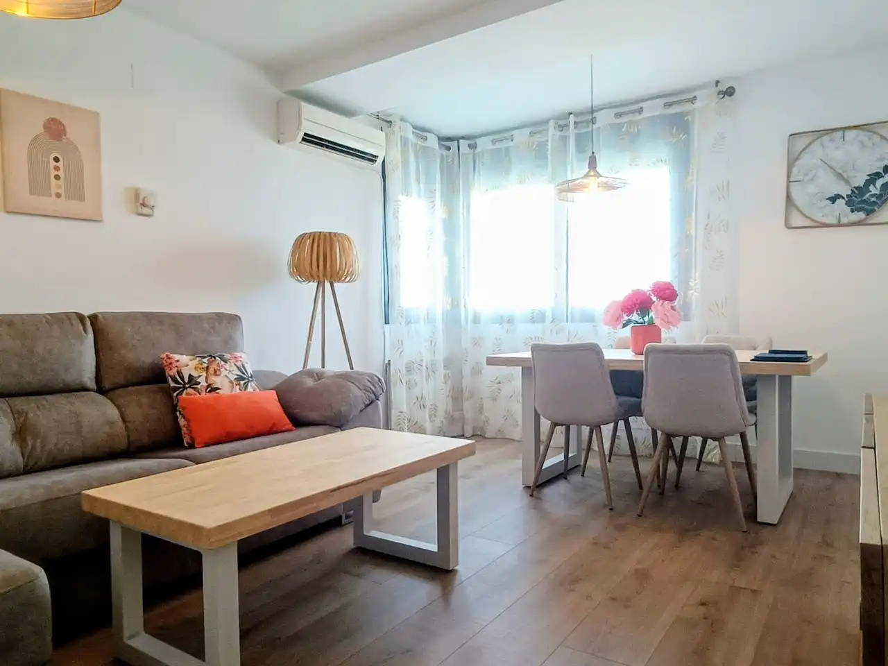 Wohnzimmer von Wohnung zur Miete in Valdemoro mit Klimaanlage, Heizung und Möbliert