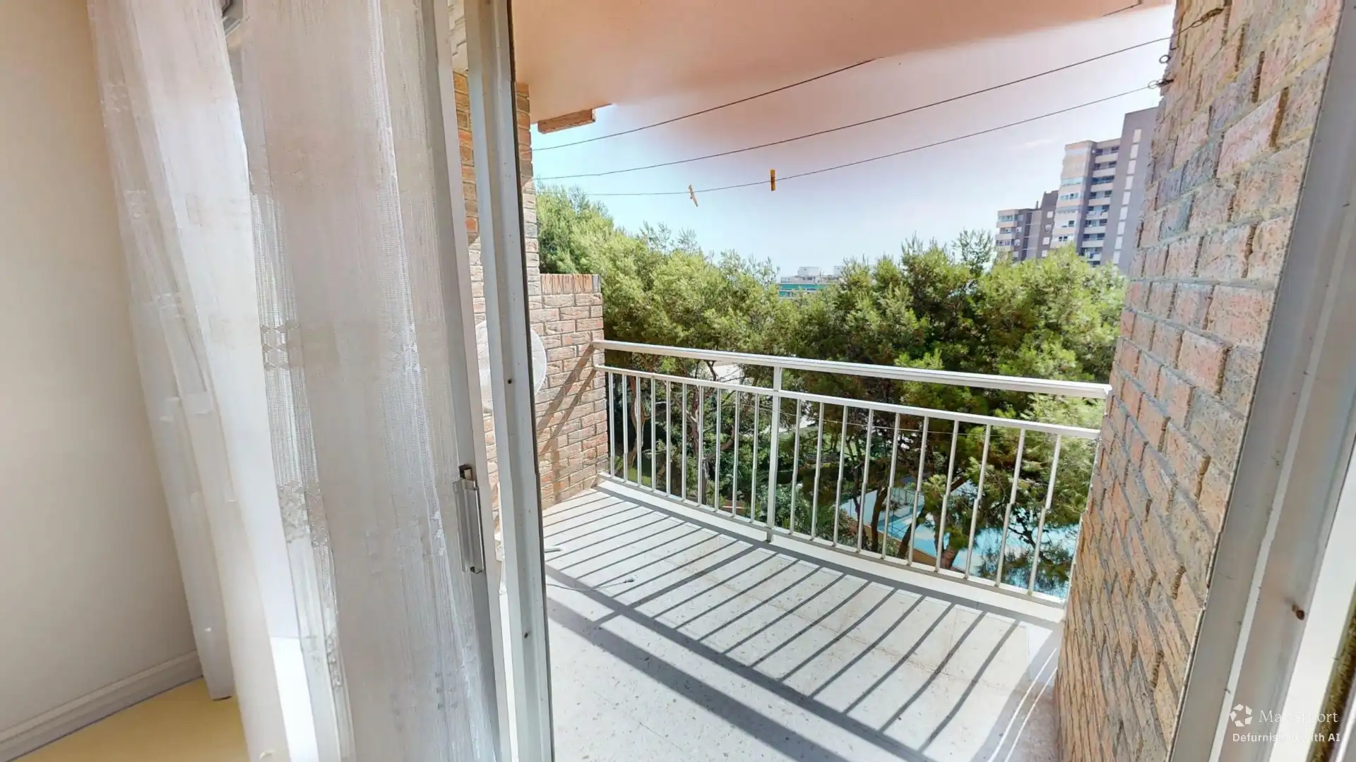 Terraza de Piso en venta en El Campello con Jardín privado, Amueblado y Balcón