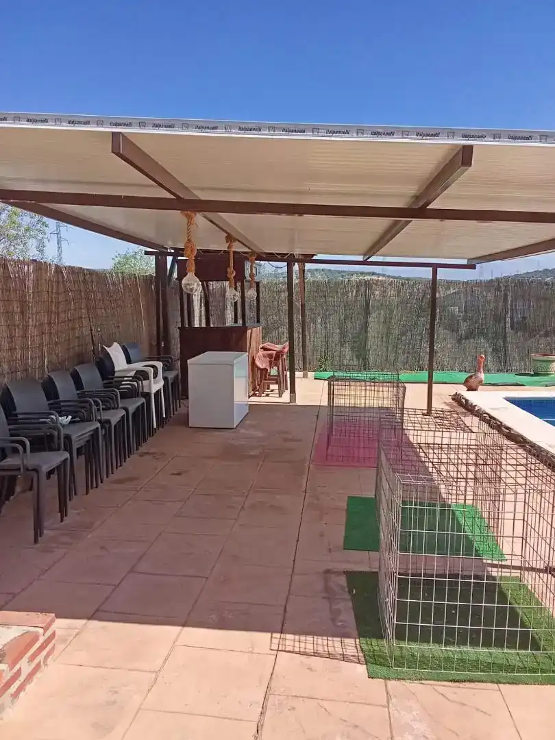 Terrassa de Finca rústica en venda en Pinos Puente amb Aire condicionat