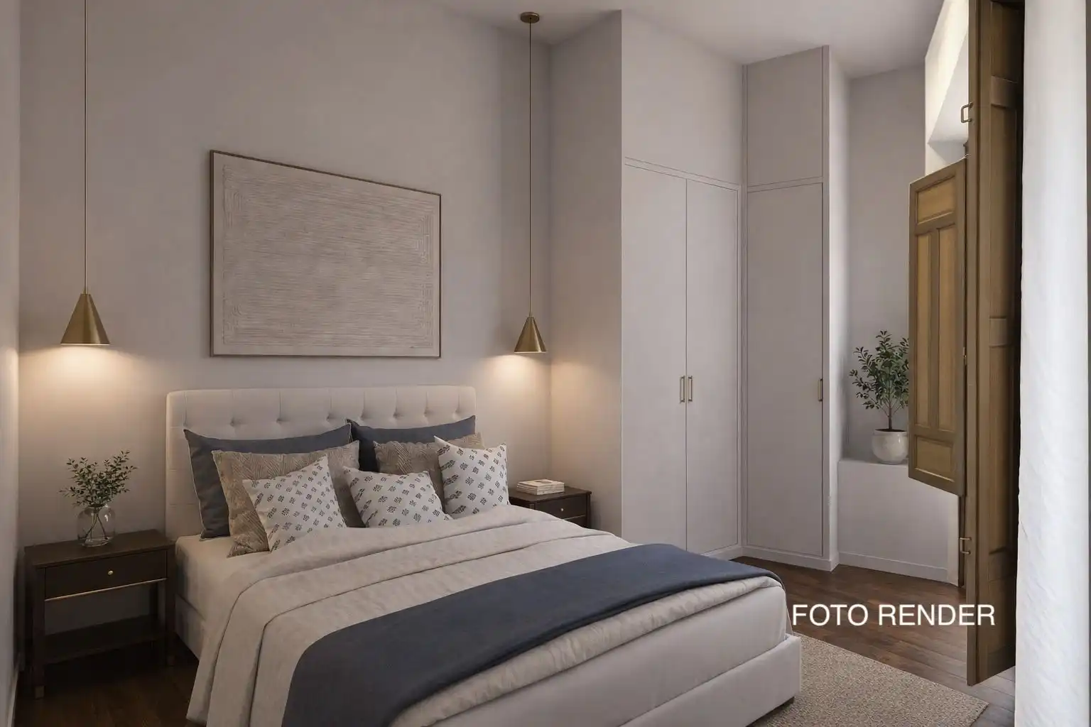 Dormitori de Apartament en venda en Granada