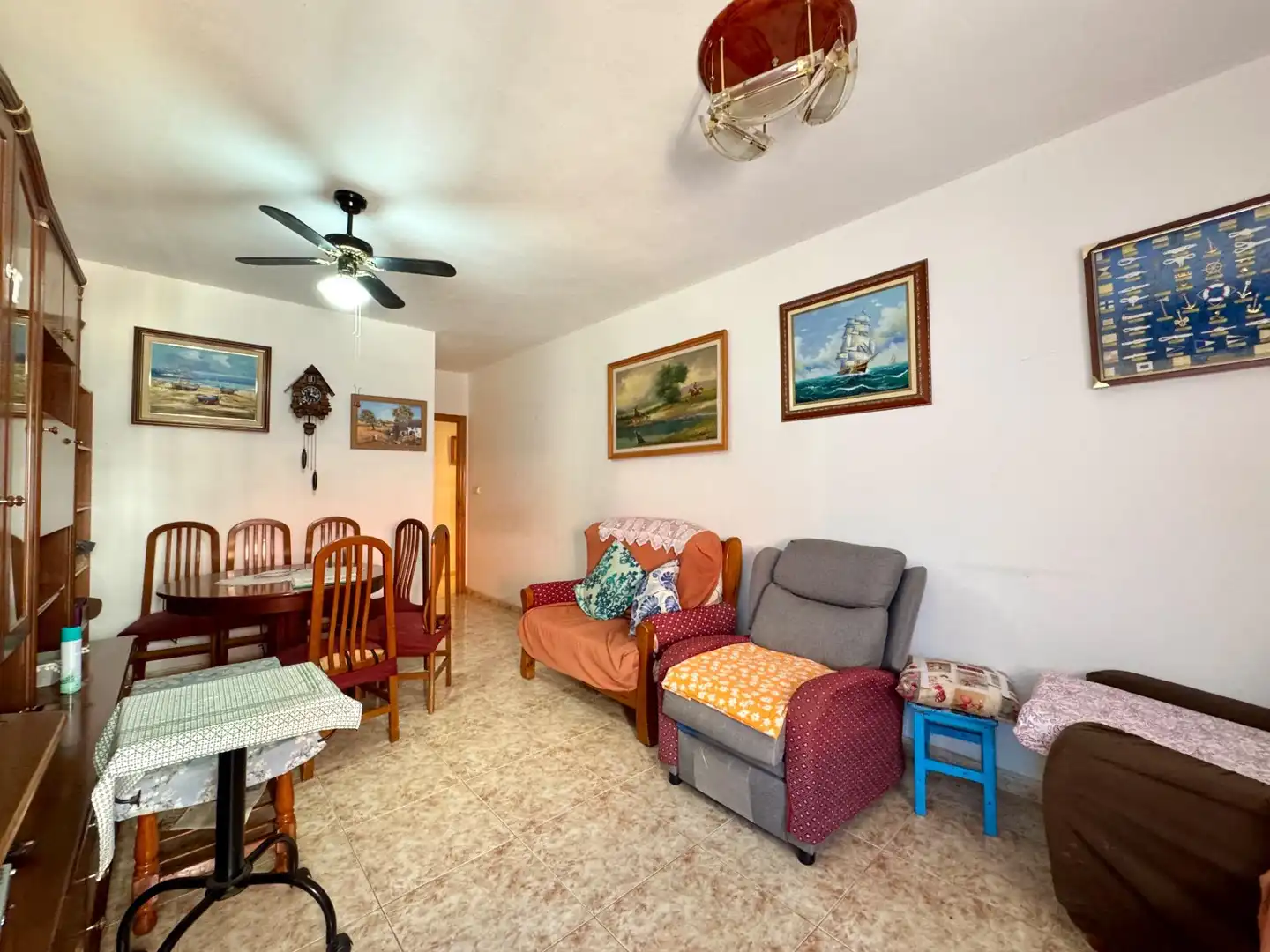 Living room of Flat for sale in El Campello  with Terrace and Balcony