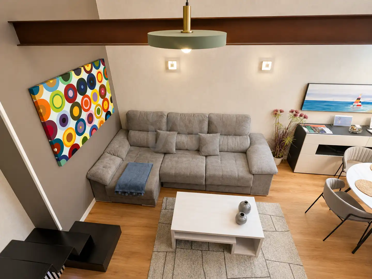 Sala d'estar de Pis en venda en Burgos amb Aire condicionat i Calefacció