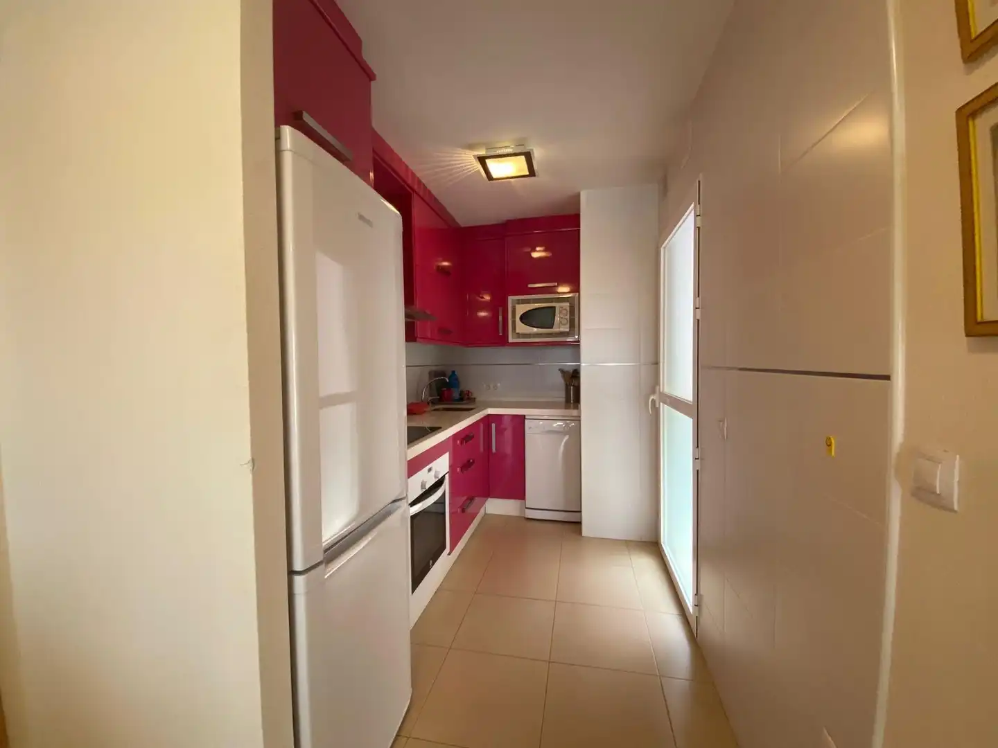 Cocina de Apartamento de alquiler en Águilas con Aire acondicionado, Calefacción y Trastero