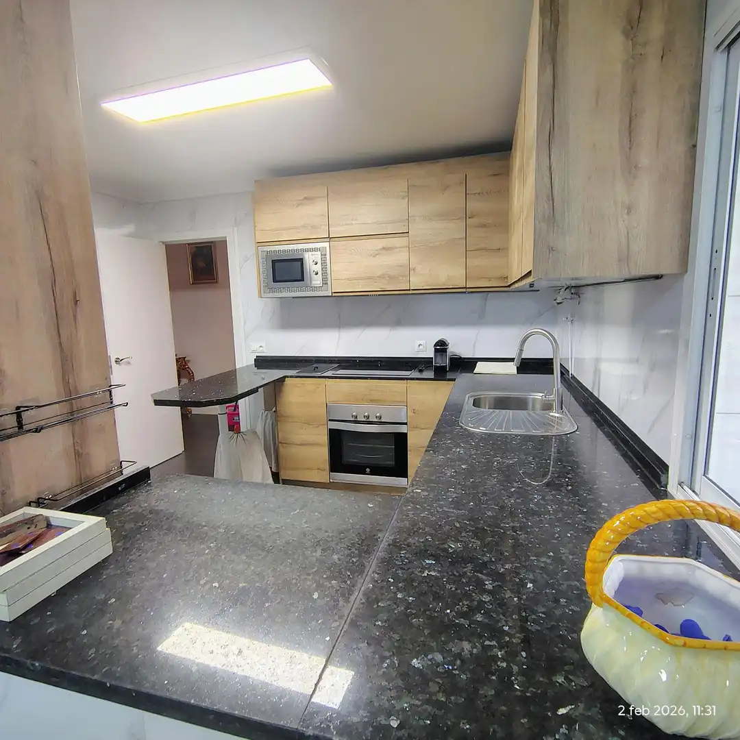 Cocina de Piso de alquiler en Sevilla con Aire acondicionado y Amueblado