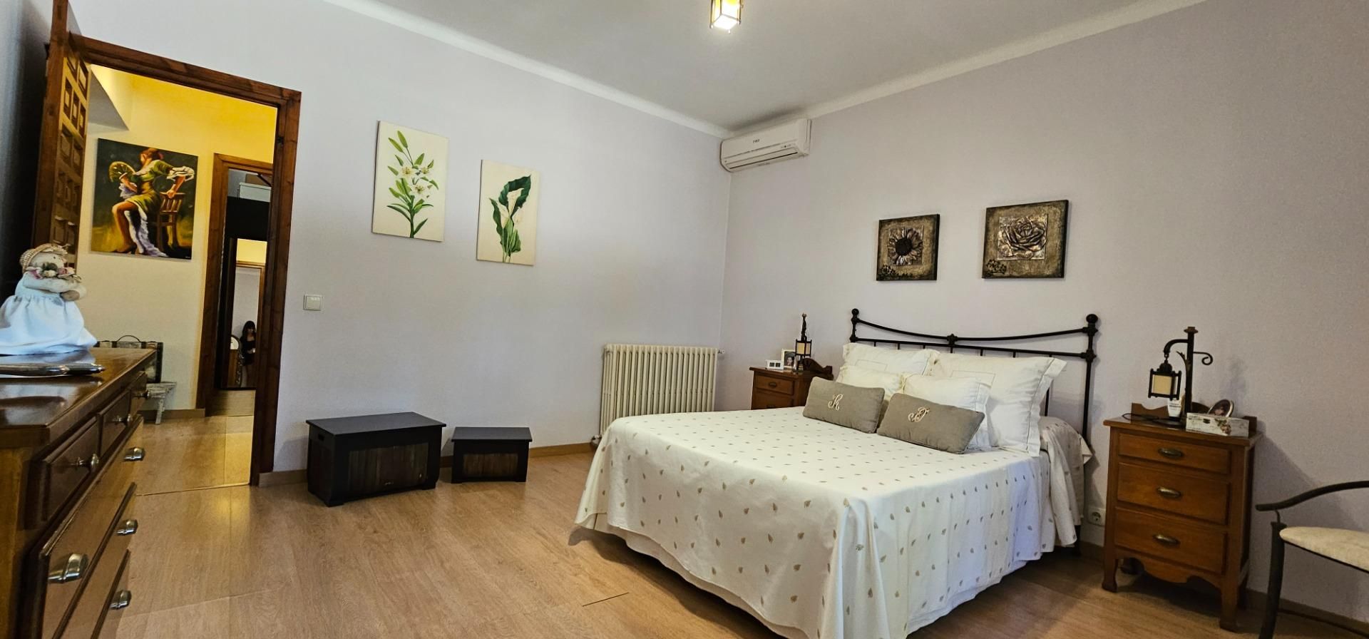 Bedroom of House or chalet for sale in Torralba de Calatrava  with Air Conditioner, Heating and Private garden