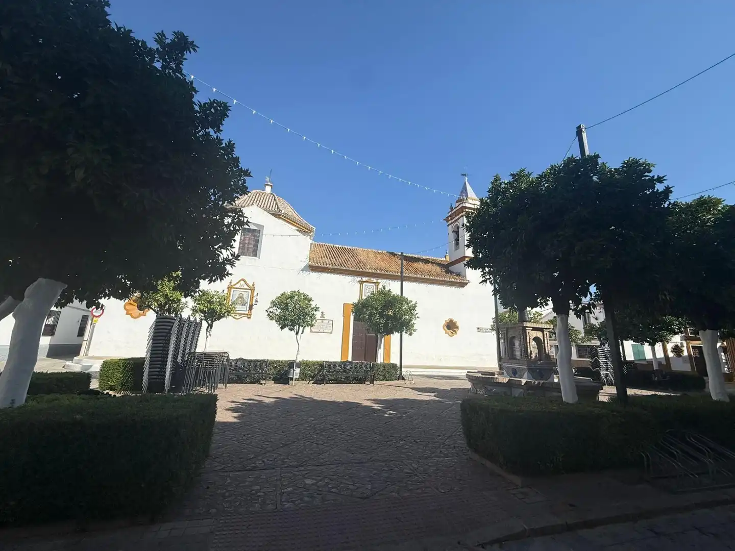 Vista exterior de Casa o chalet en venta en Villaverde del Río con Terraza y Balcón