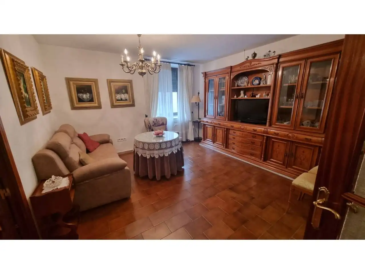 Sala de estar de Apartamento de alquiler en Córdoba con Aire acondicionado, Calefacción y Amueblado