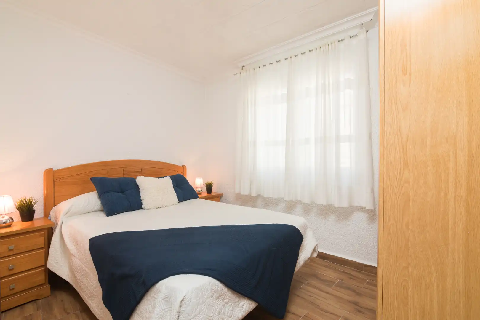 Schlafzimmer von Wohnung zum Verkauf in Santa Pola mit Klimaanlage, Möbliert und Balkon