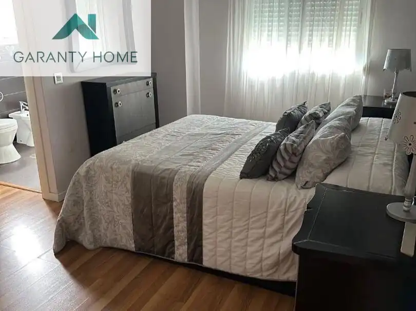 Schlafzimmer von Wohnung zur Miete in Málaga mit Klimaanlage, Privatgarten und Terrasse