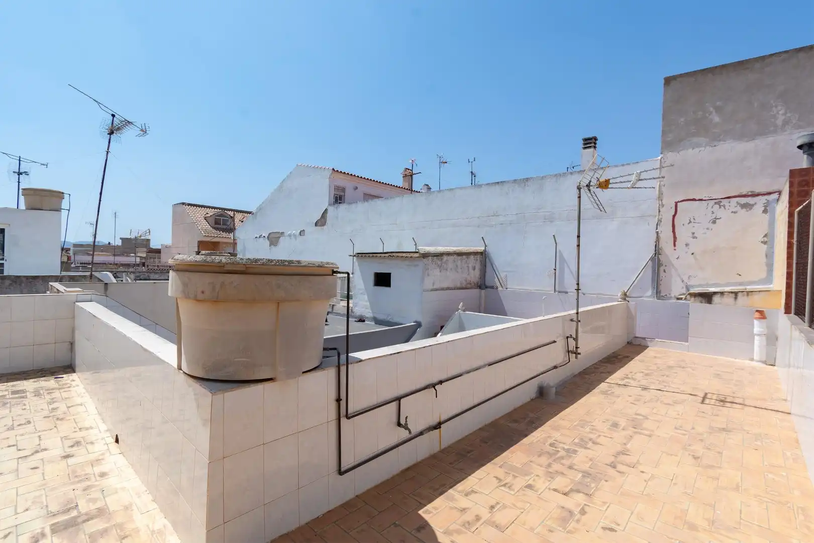 Terrassa de Casa o xalet en venda en Cartagena amb Aire condicionat i Moblat