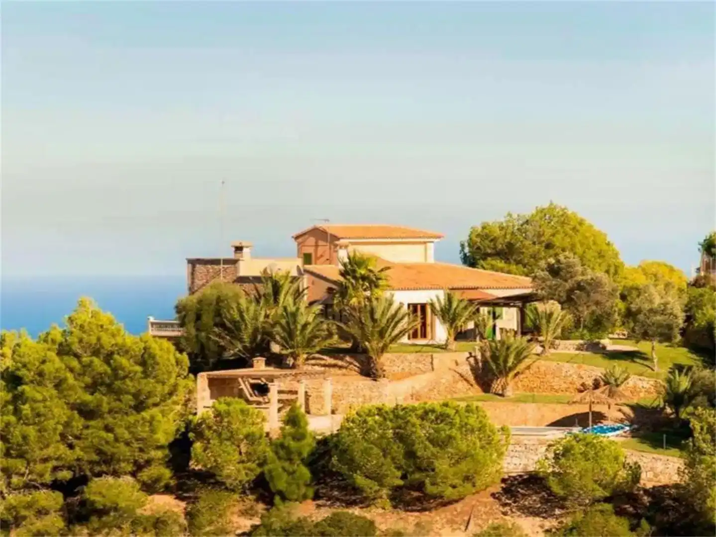 Vista exterior de Casa o chalet de alquiler en Felanitx con Aire acondicionado, Piscina y Balcón