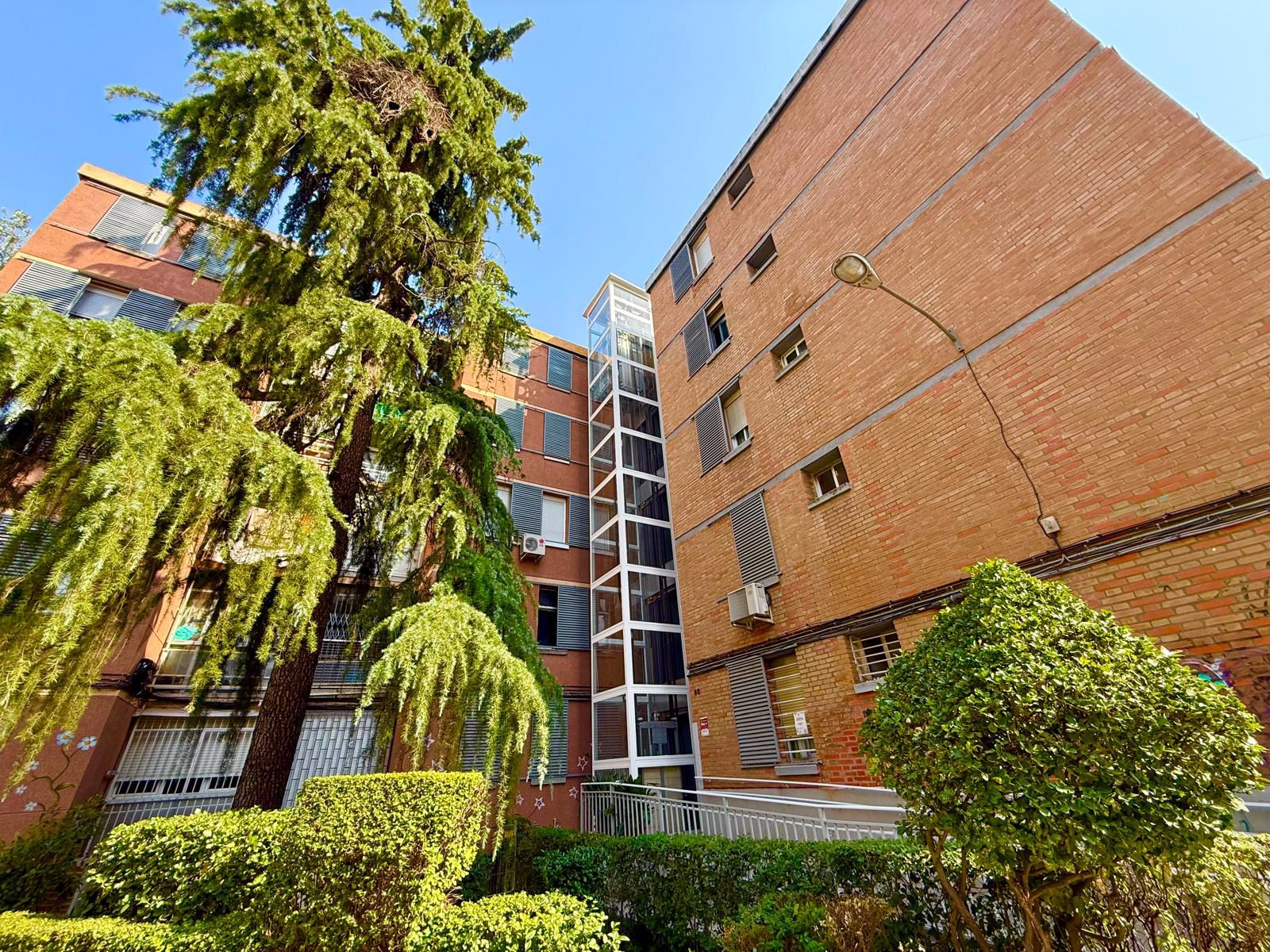 Exterior view of Flat for sale in  Madrid Capital  with Air Conditioner, Heating and Terrace
