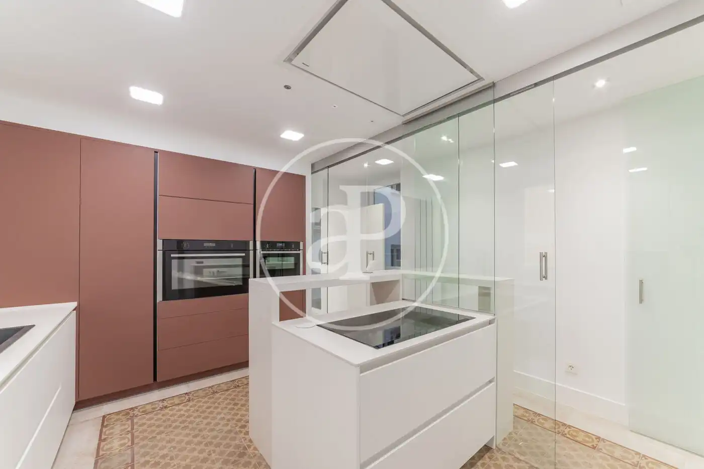 Cocina de Piso de alquiler en Madrid con Aire acondicionado, Calefacción y Terraza