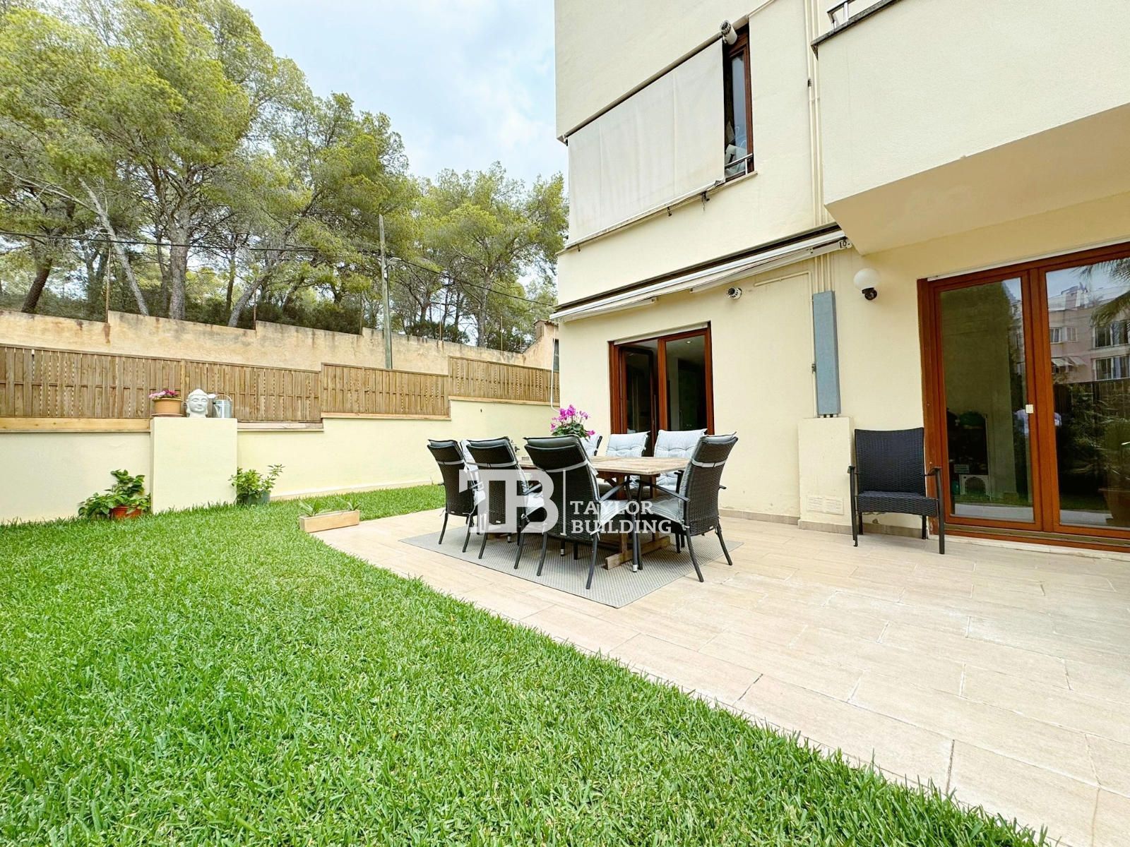 Terrace of Flat for sale in  Palma de Mallorca  with Air Conditioner, Heating and Private garden