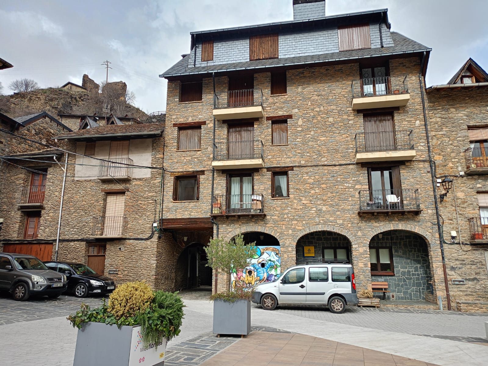 Exterior view of Flat for sale in Rialp  with Heating and Furnished