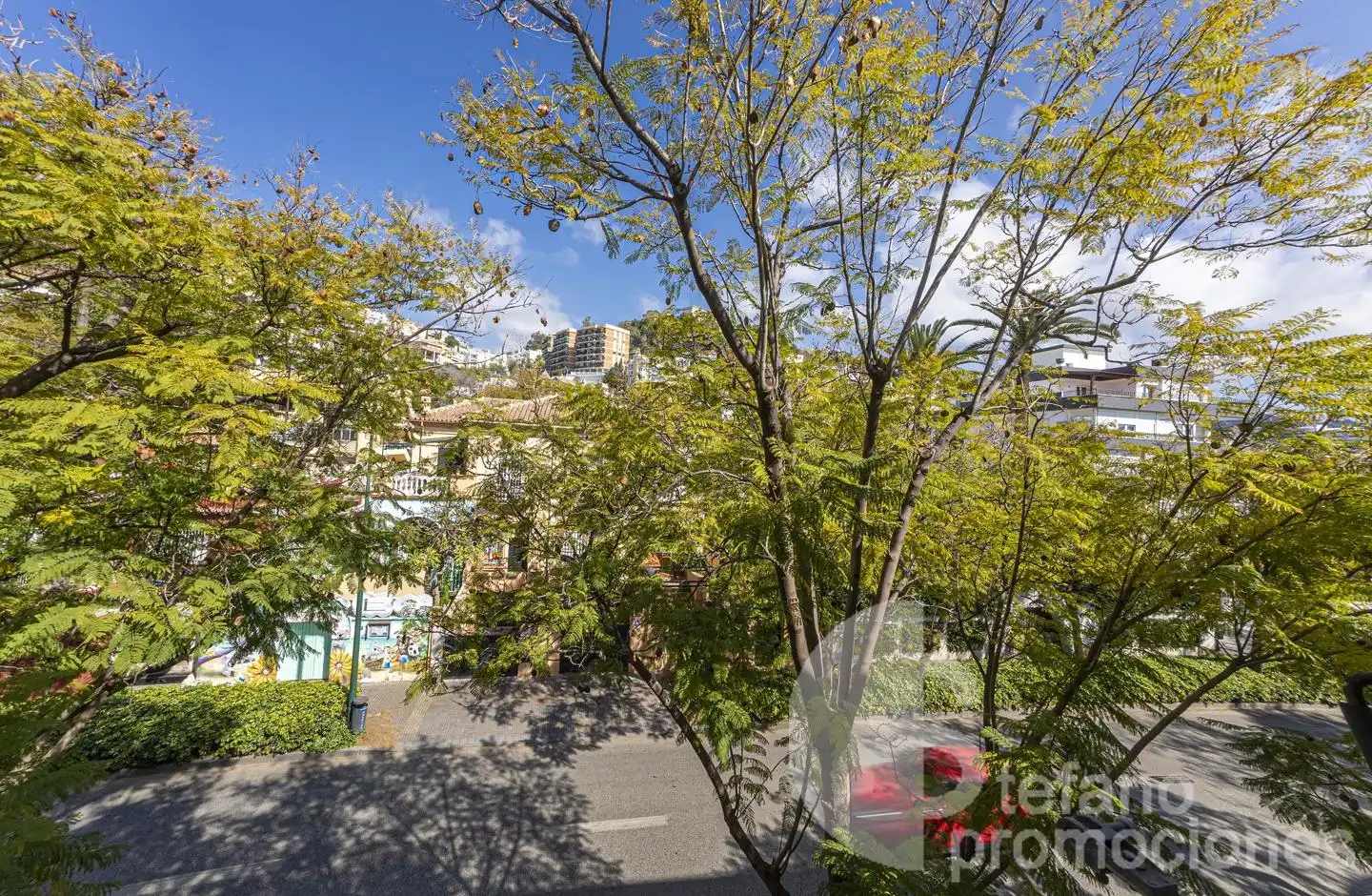 Vista exterior de Pis en venda en Málaga amb Aire condicionat, Terrassa i Balcó