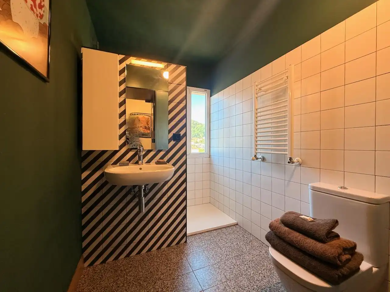 Bathroom of Flat for sale in Donostia - San Sebastián   with Heating, Private garden and Storage room