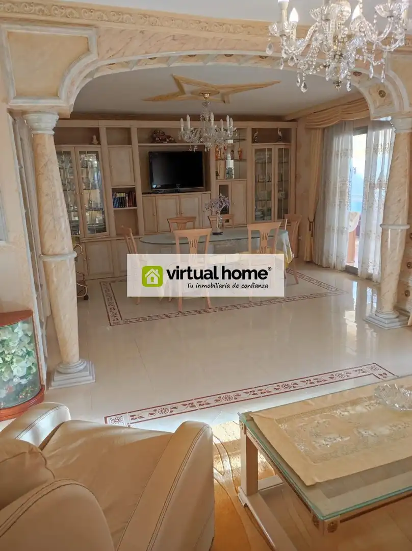 Sala de estar de Finca rústica en venta en Benidorm con Aire acondicionado y Calefacción