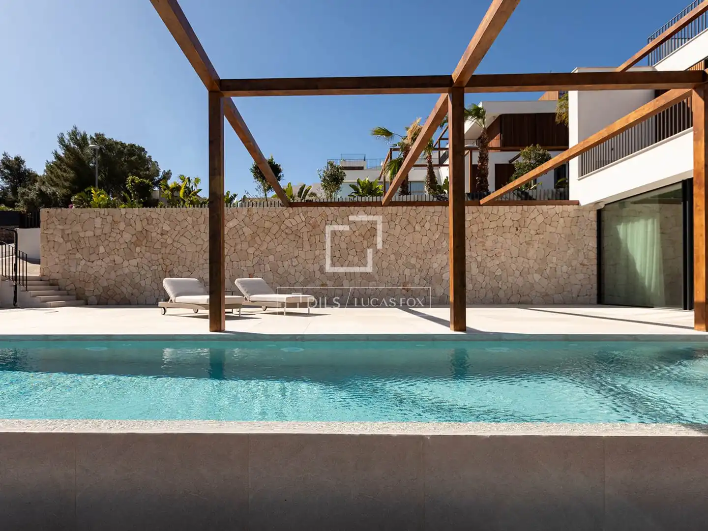 Swimming pool of Houses for sale in Calvià  with Air Conditioner, Private garden and Terrace