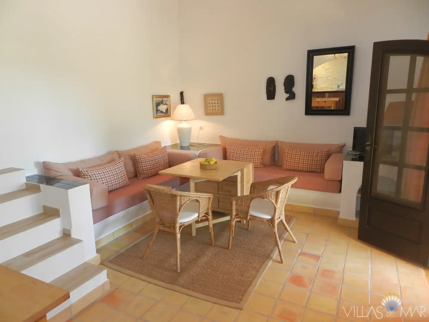 Sala de estar de Finca rústica en venta en Teulada con Jardín privado, Terraza y Trastero