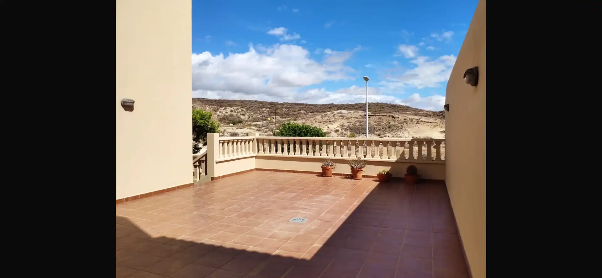 Terraza de Piso de alquiler en Granadilla de Abona con Terraza, Piscina y Amueblado