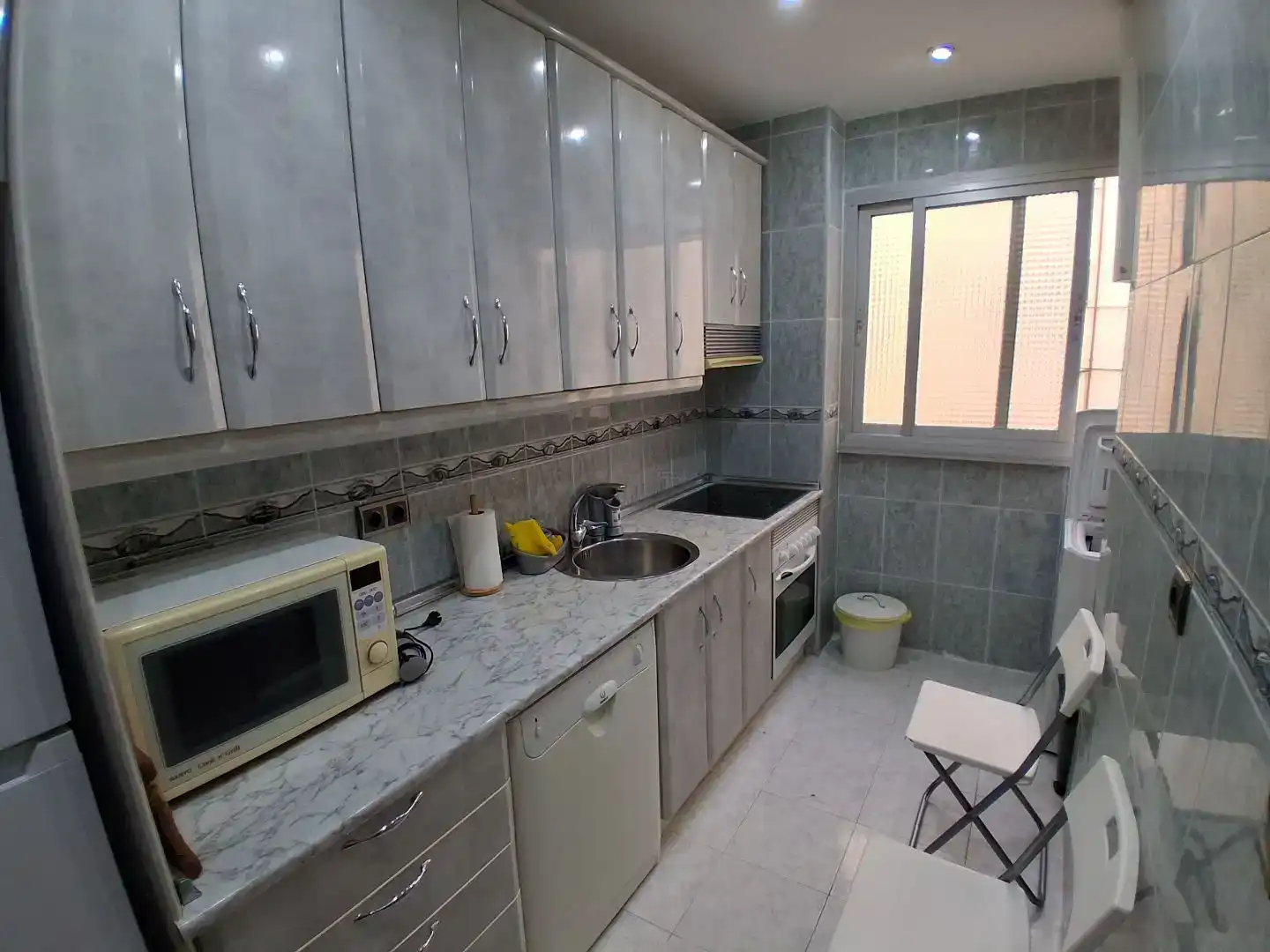 Kitchen of Flat for sale in  Madrid Capital