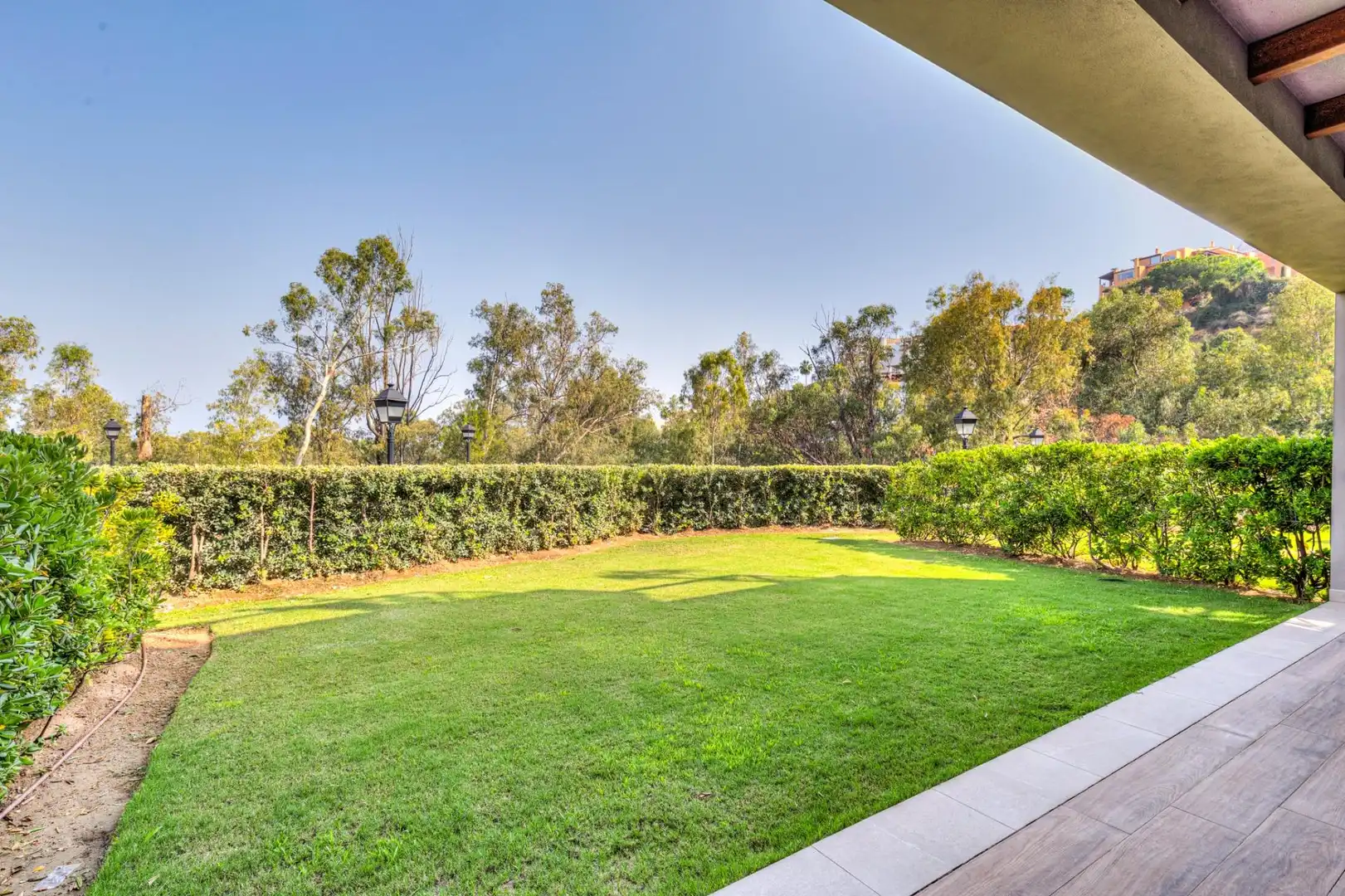Terrassa de Planta baixa de lloguer en Marbella amb Aire condicionat, Calefacció i Jardí privat