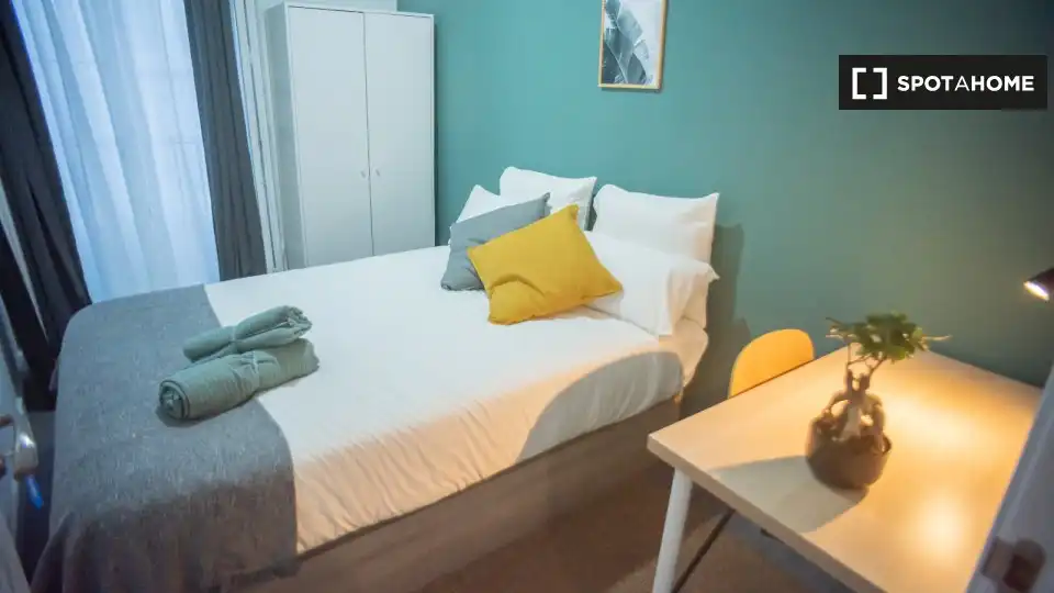 Habitación de Piso para compartir en Madrid con Aire acondicionado, Calefacción y Terraza