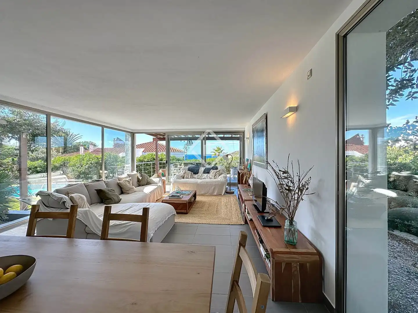 Sala d'estar de Casa o xalet en venda en Maó - Mahón amb Aire condicionat, Calefacció i Jardí privat