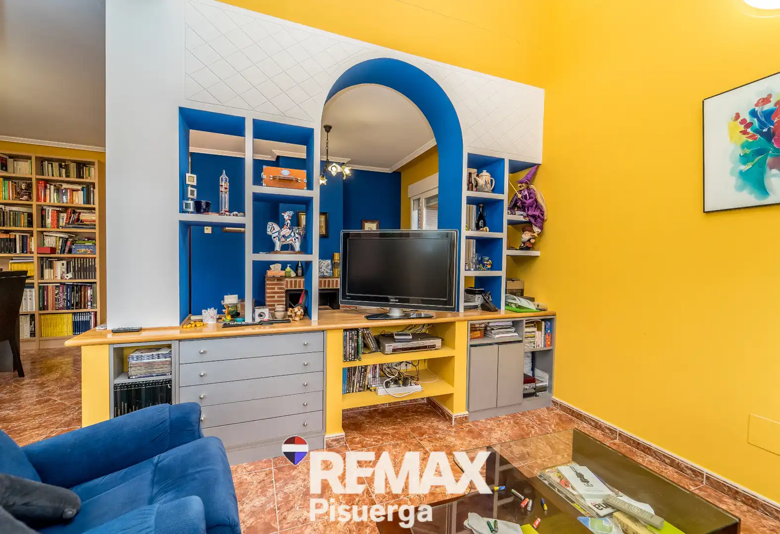 Sala d'estar de Casa o xalet en venda en Aldeamayor de San Martín, Valladolid