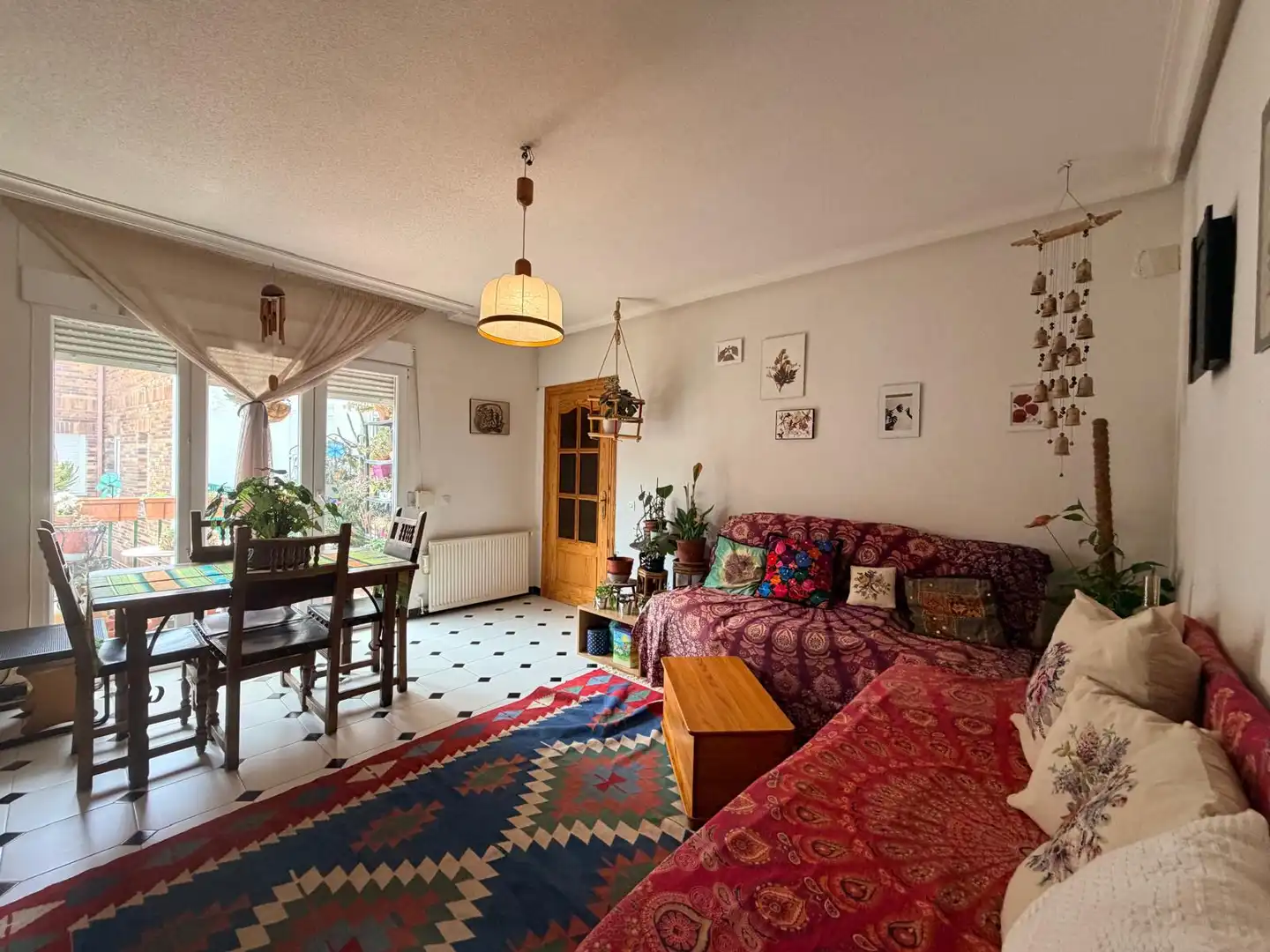 Sala d'estar de Pis en venda en Valdemorillo amb Calefacció, Terrassa i Traster