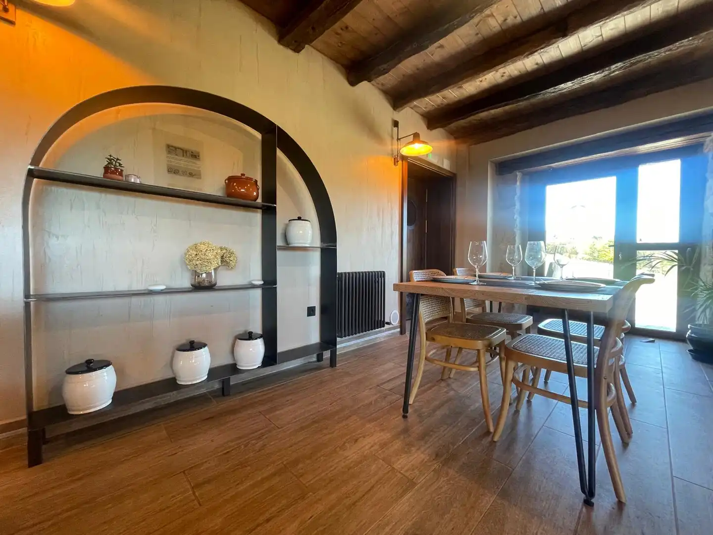 Comedor de Finca rústica en venta en Lekeitio con Aire acondicionado, Jardín privado y Parquet