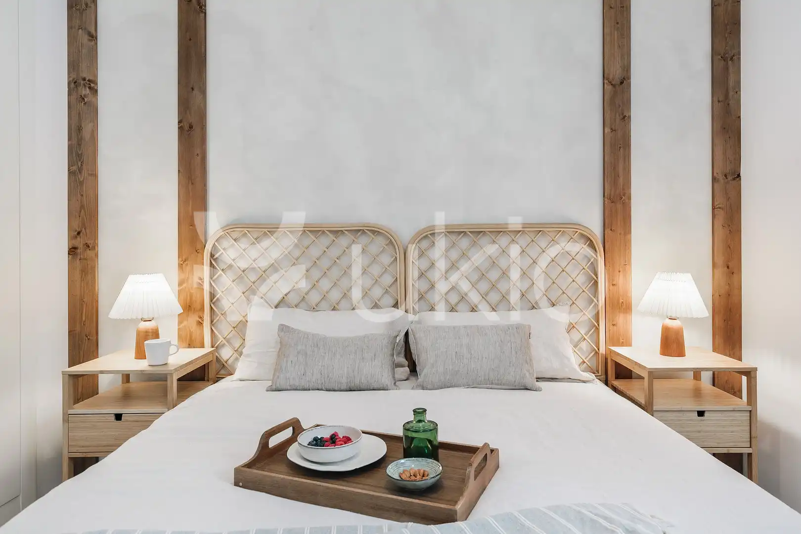 Habitación de Apartamento de alquiler en Barcelona con Aire acondicionado, Calefacción y Amueblado