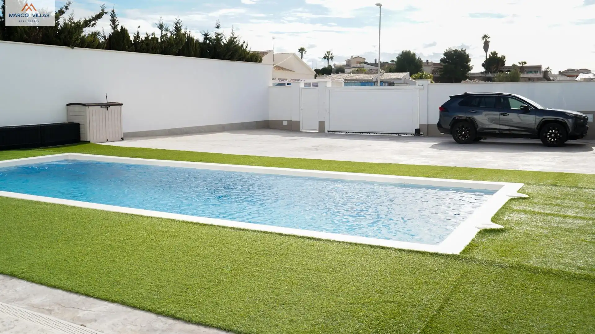 Piscina de Casa o chalet en venta en San Fulgencio con Aire acondicionado, Jardín privado y Piscina