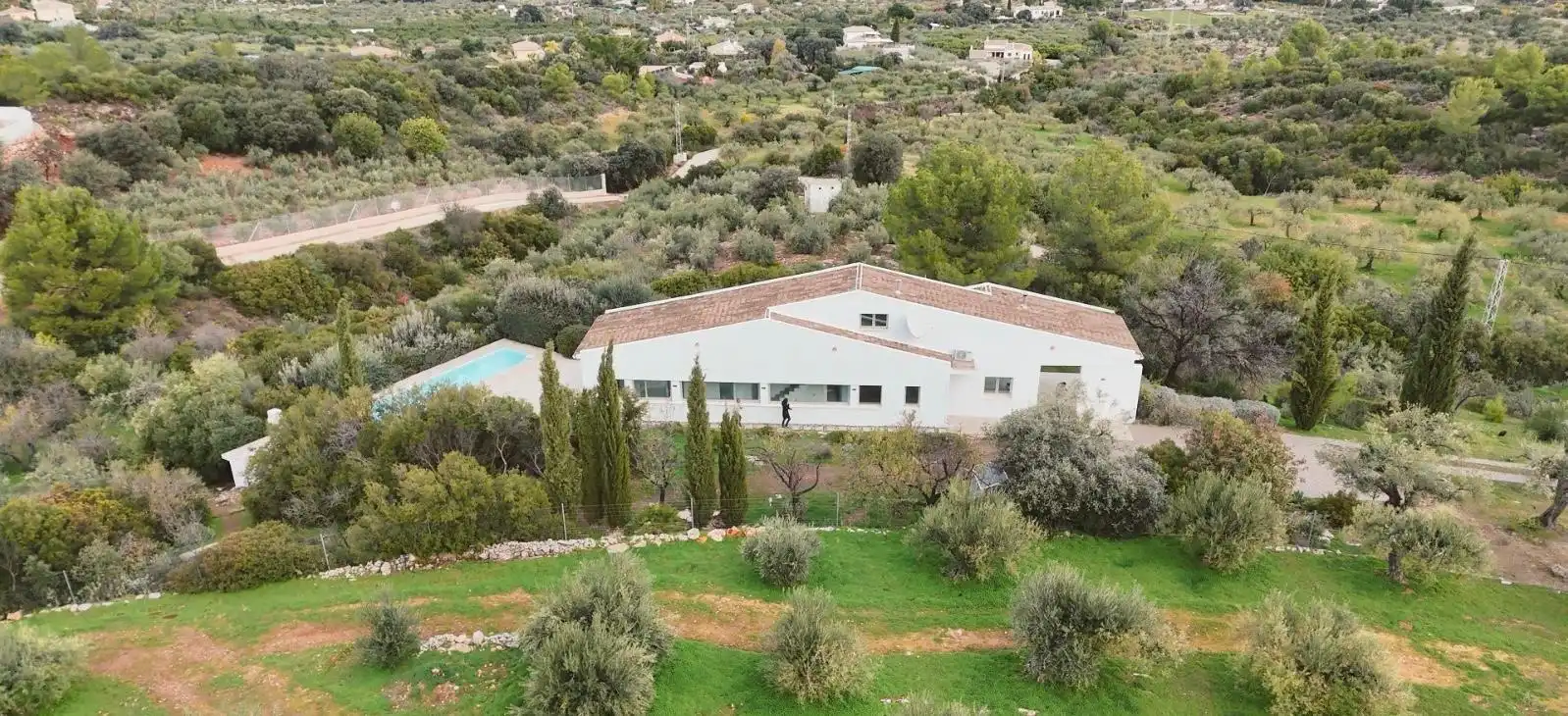 Vista exterior de Casa o chalet en venta en Alhaurín El Grande con Calefacción, Terraza y Piscina