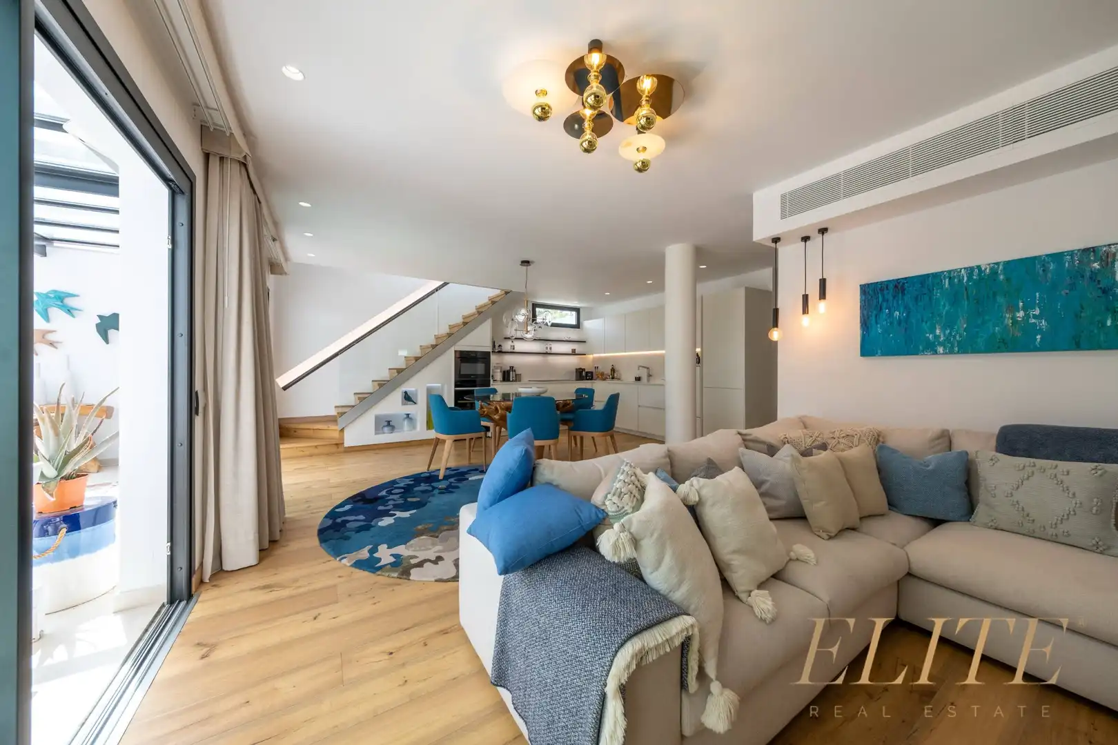 Sala de estar de Casa o chalet en venta en San Bartolomé de Tirajana con Aire acondicionado, Calefacción y Jardín privado