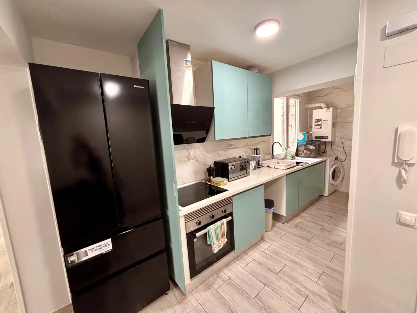 Cocina de Piso en venta en Alicante / Alacant con Aire acondicionado, Terraza y Amueblado