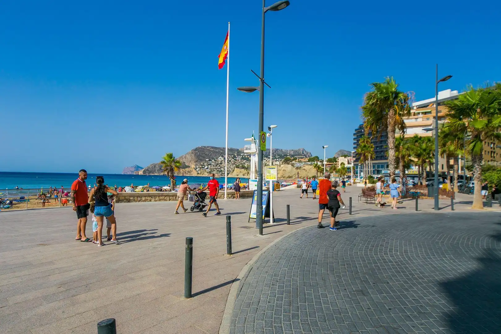 Vista exterior de Apartament de lloguer en Calpe / Calp amb Aire condicionat i Traster