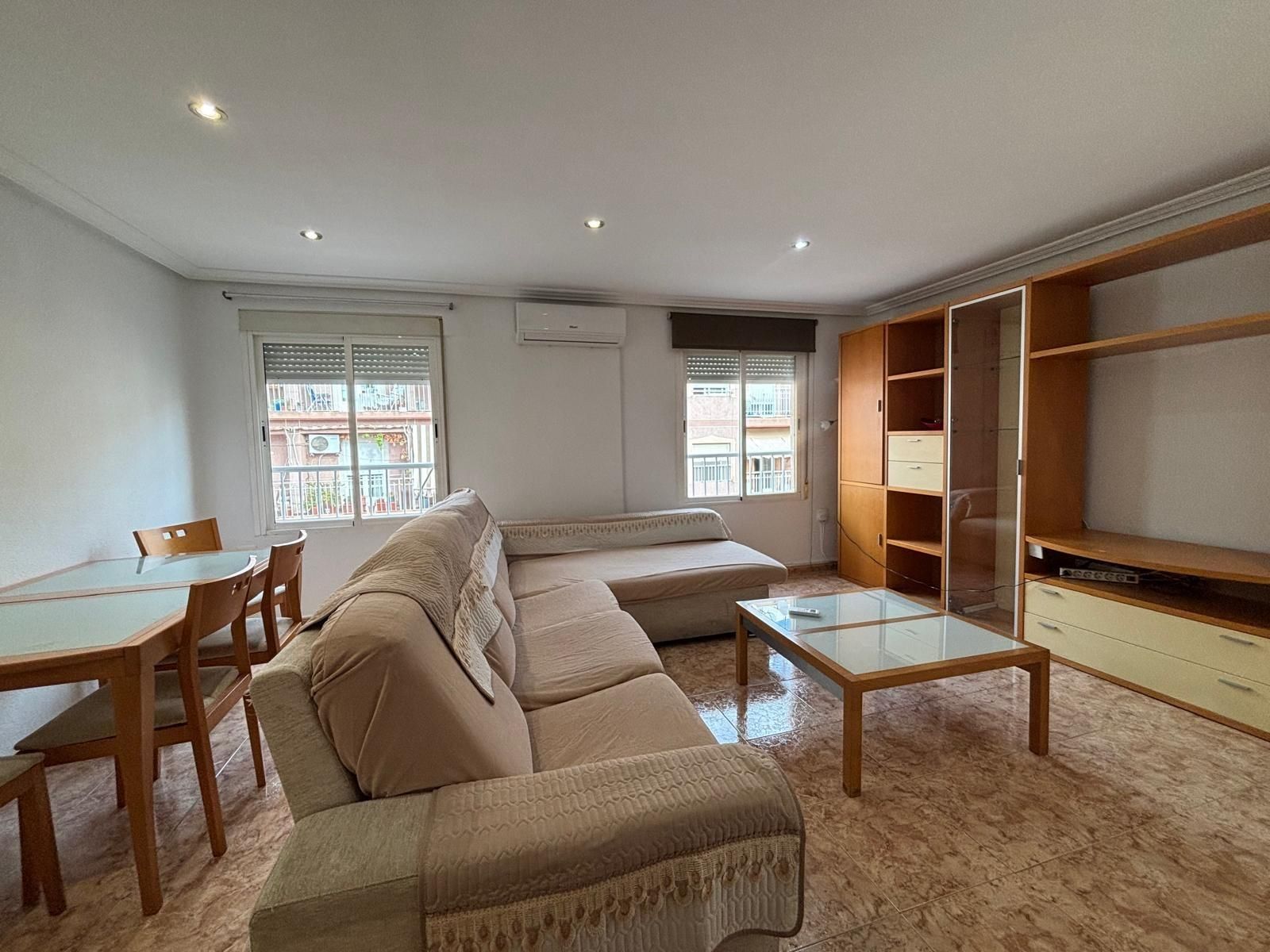 Living room of Apartment to rent in Elche / Elx  with Air Conditioner