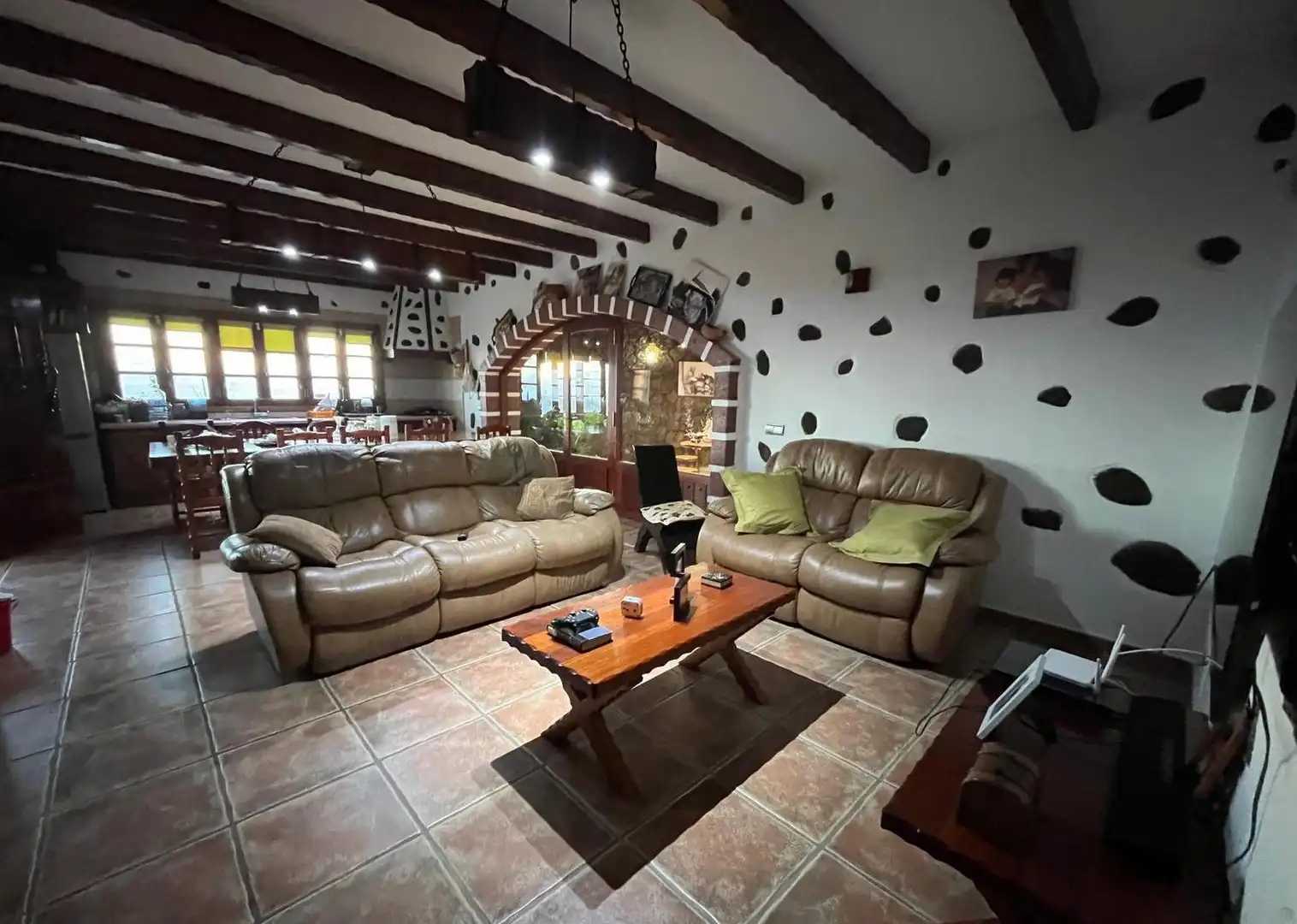 Living room of Houses for sale in Tías  with Private garden, Terrace and Storage room