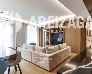 Living room of Flat for sale in Donostia - San Sebastián   with Air Conditioner, Heating and Balcony