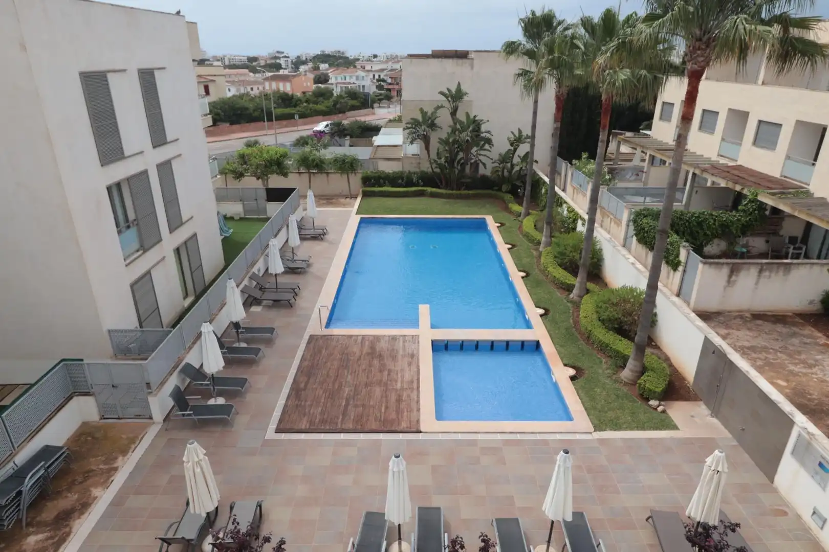 Piscina de Piso de alquiler en Felanitx con Aire acondicionado, Calefacción y Jardín privado