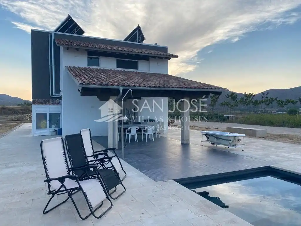 Terraza de Casa o chalet en venta en Aspe con Calefacción, Jardín privado y Trastero