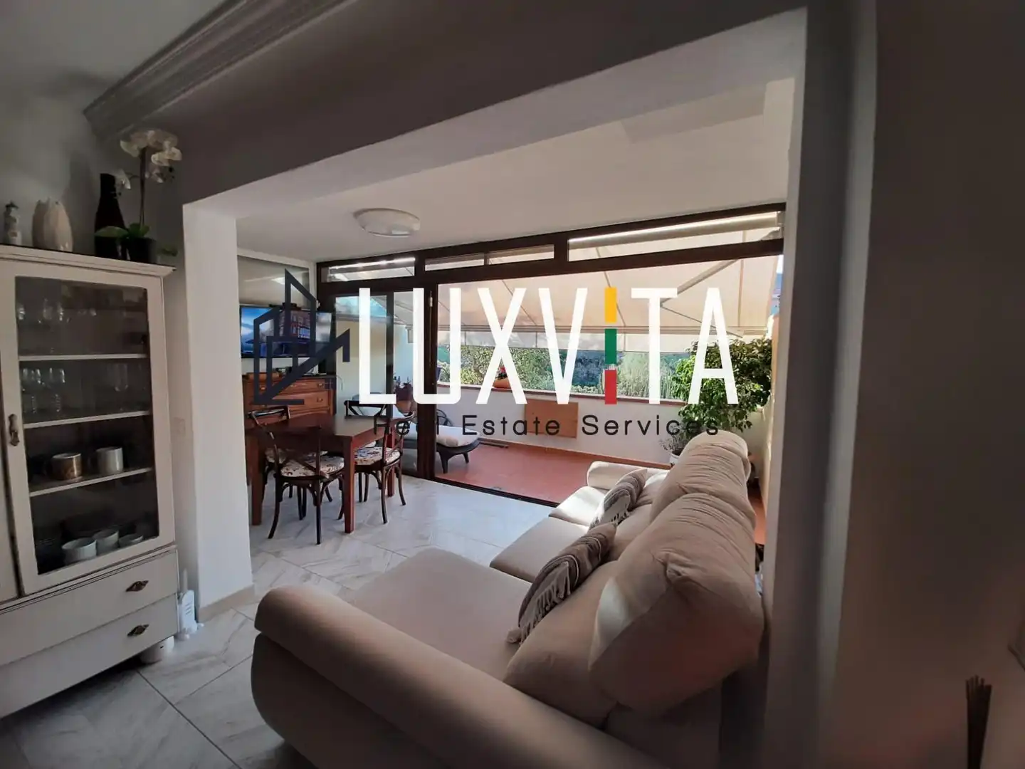 Living room of Detached homes for sale in Adeje  with Air Conditioner, Terrace and Balcony