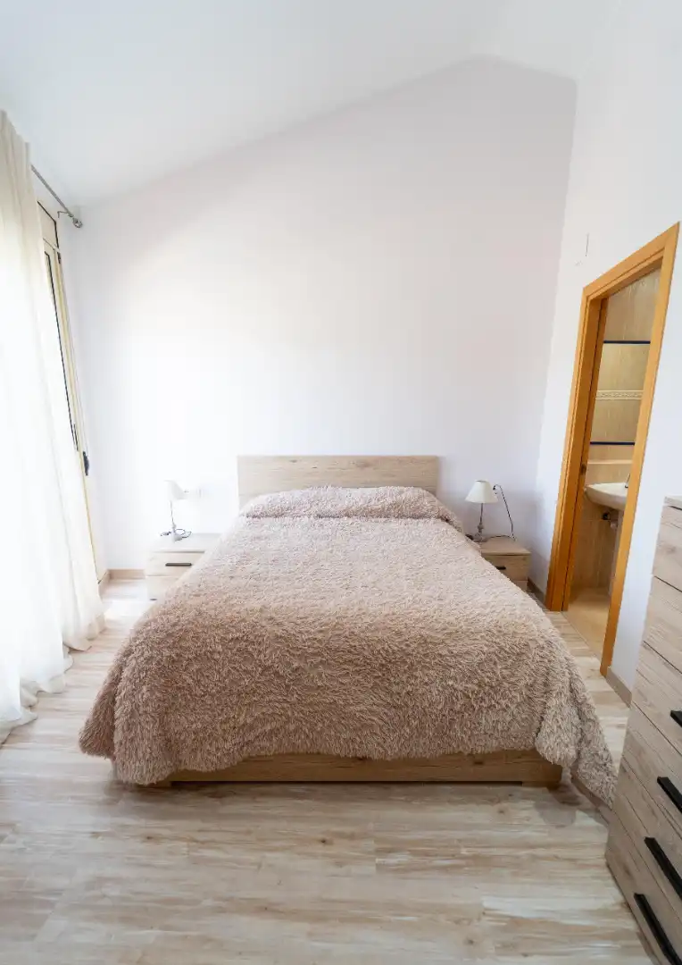 Bedroom of Detached homes for sale in La Llacuna  with Heating, Parquet flooring and Terrace