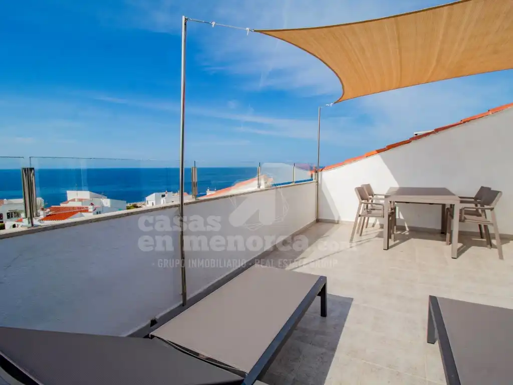 Terrace of Apartments for sale in Sant Lluís  with Air Conditioner, Private garden and Terrace